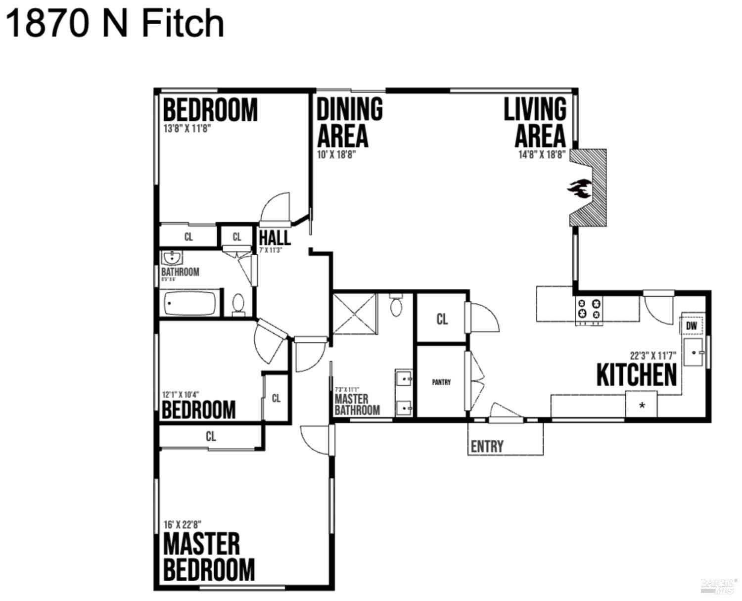 1870 N Fitch Mountain Road Healdsburg CA 95448