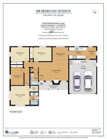 68 Mercury Avenue Tiburon CA 94920