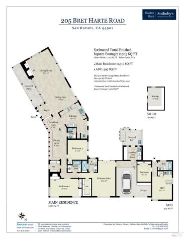 205 Bret Harte Road San Rafael CA 94901