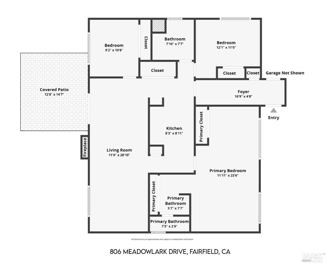 806 Meadowlark Drive Fairfield CA 94533