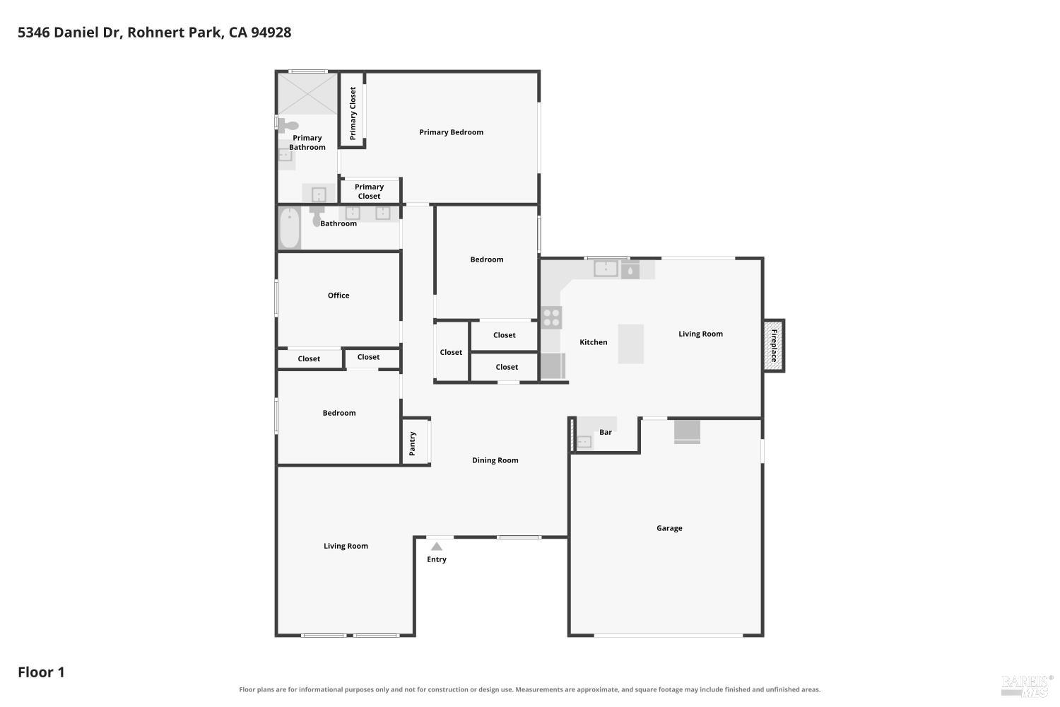 5346 Daniel Drive Rohnert Park CA 94928