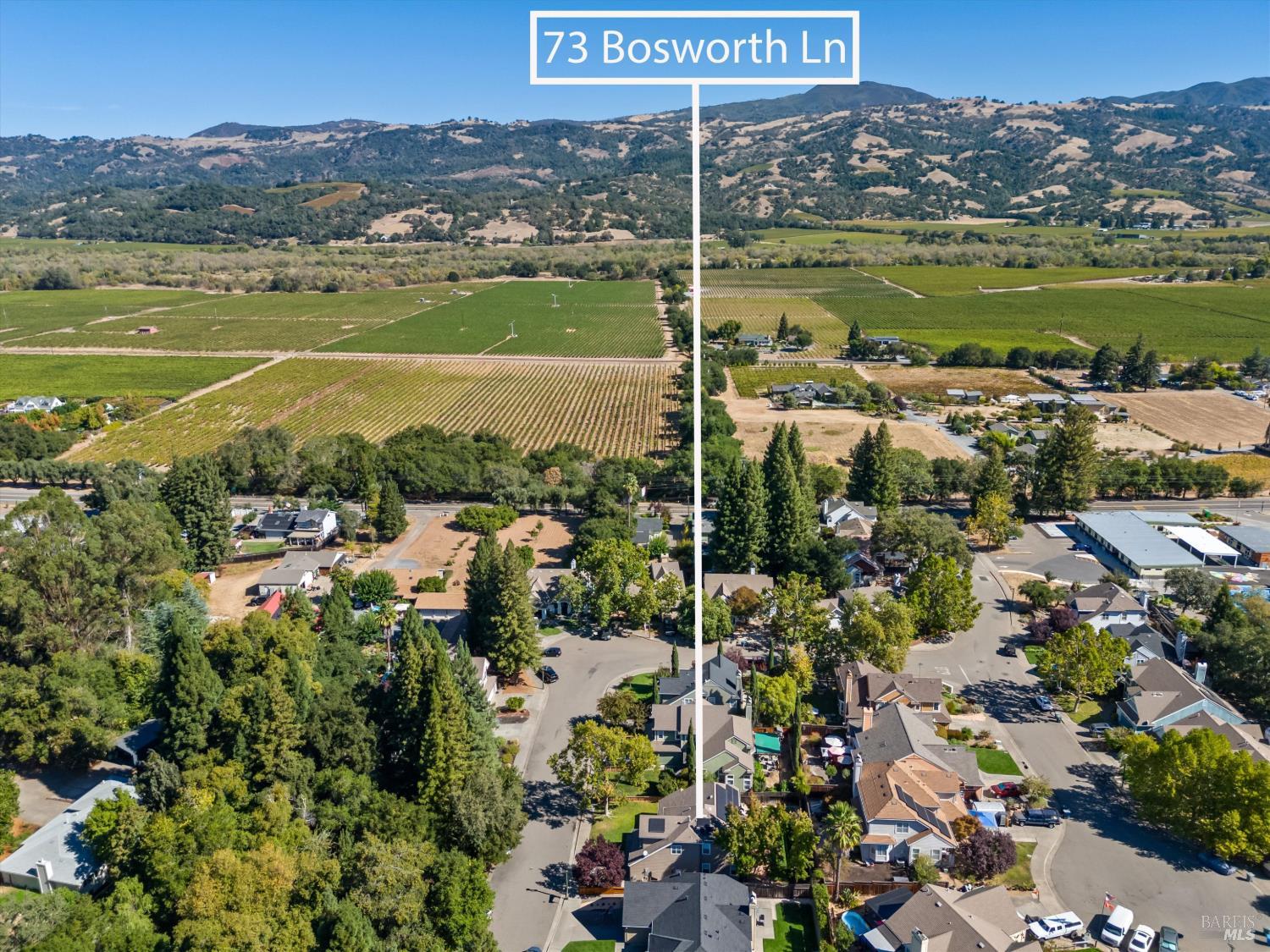 73 Bosworth Lane Geyserville CA 95441