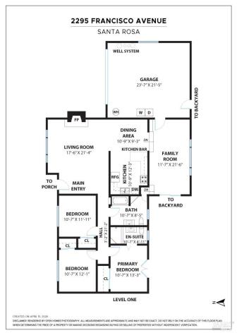 2295 Francisco Avenue Santa Rosa CA 95403
