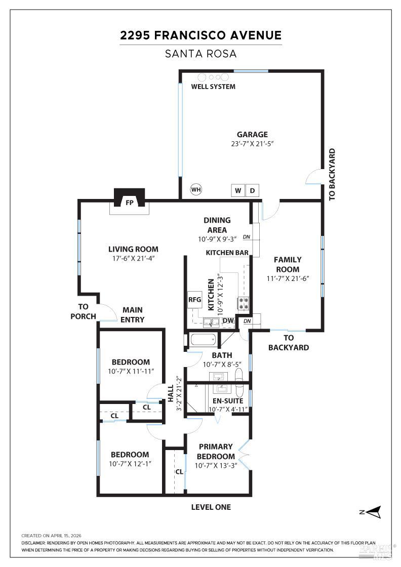 2295 Francisco Avenue Santa Rosa CA 95403