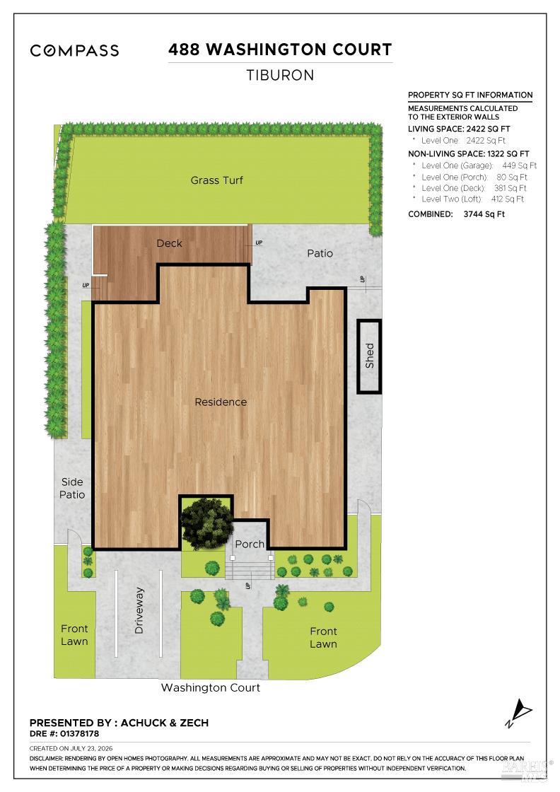 488 Washington Court Tiburon CA 94920