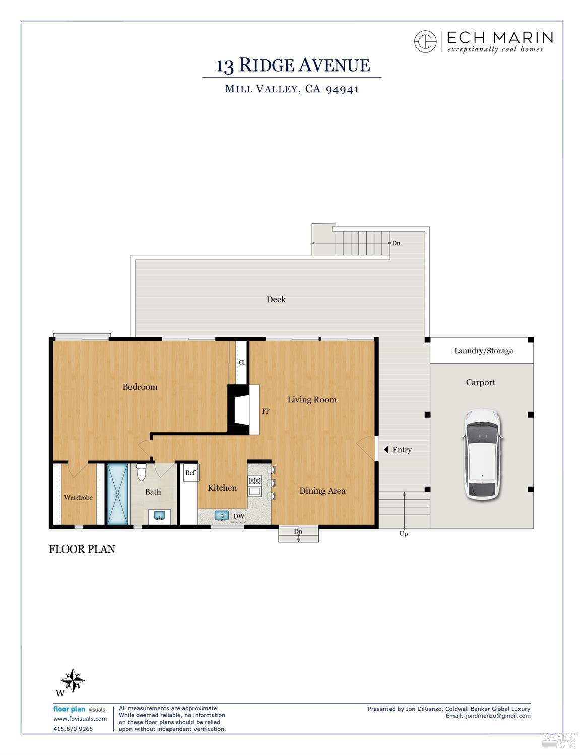 13 Ridge Avenue Mill Valley CA 94941