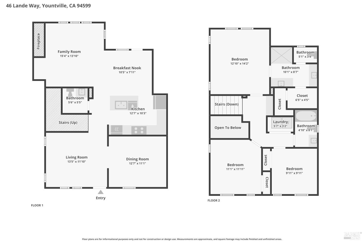 46 Lande Way Yountville CA 94599