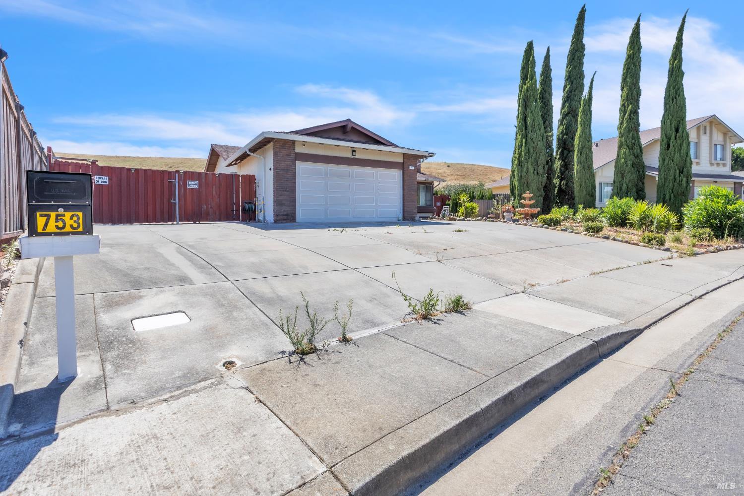 753 Castlewood Court Fairfield CA 94534