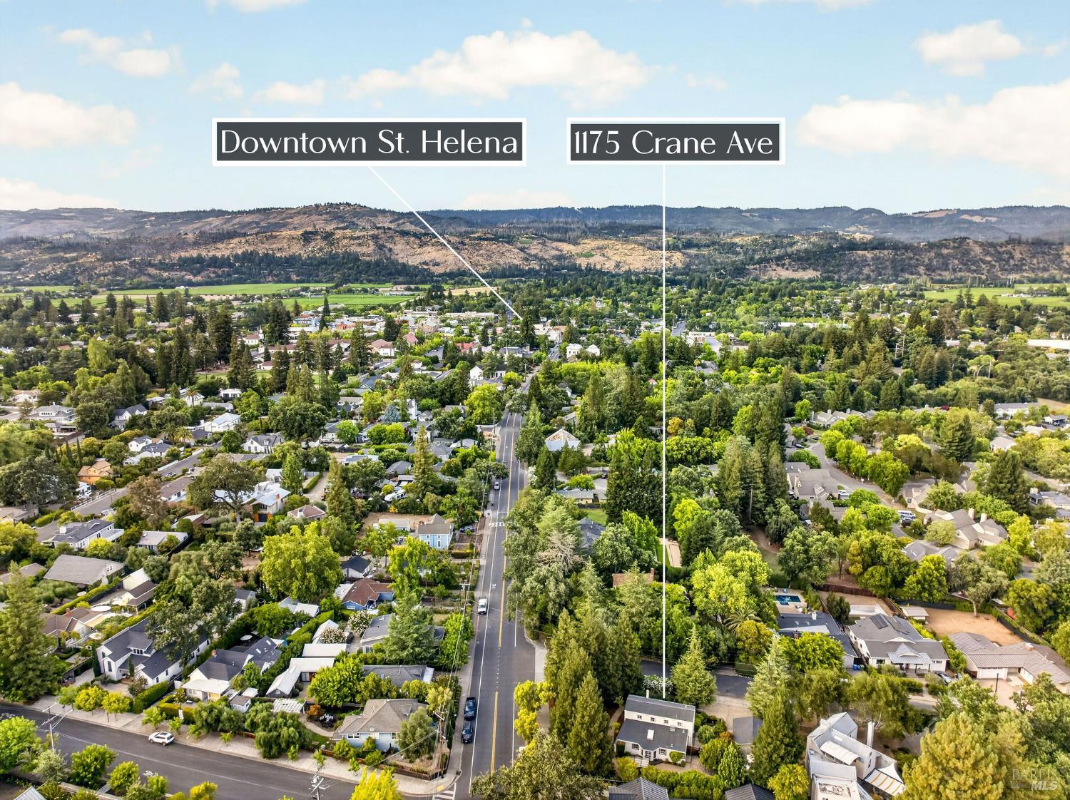 1175 Crane Avenue St. Helena CA 94574