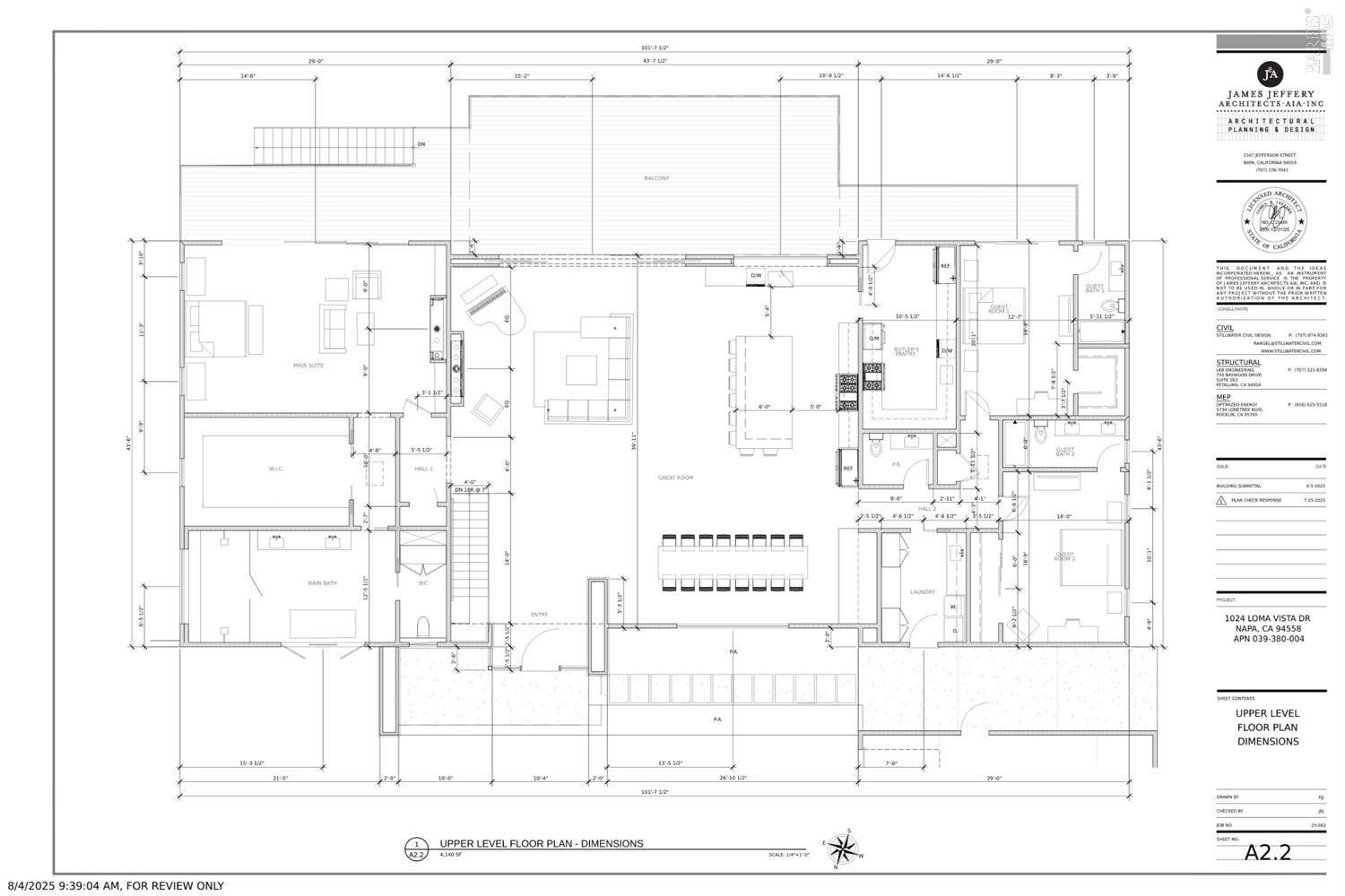 1024 Loma Vista Drive Napa CA 94558