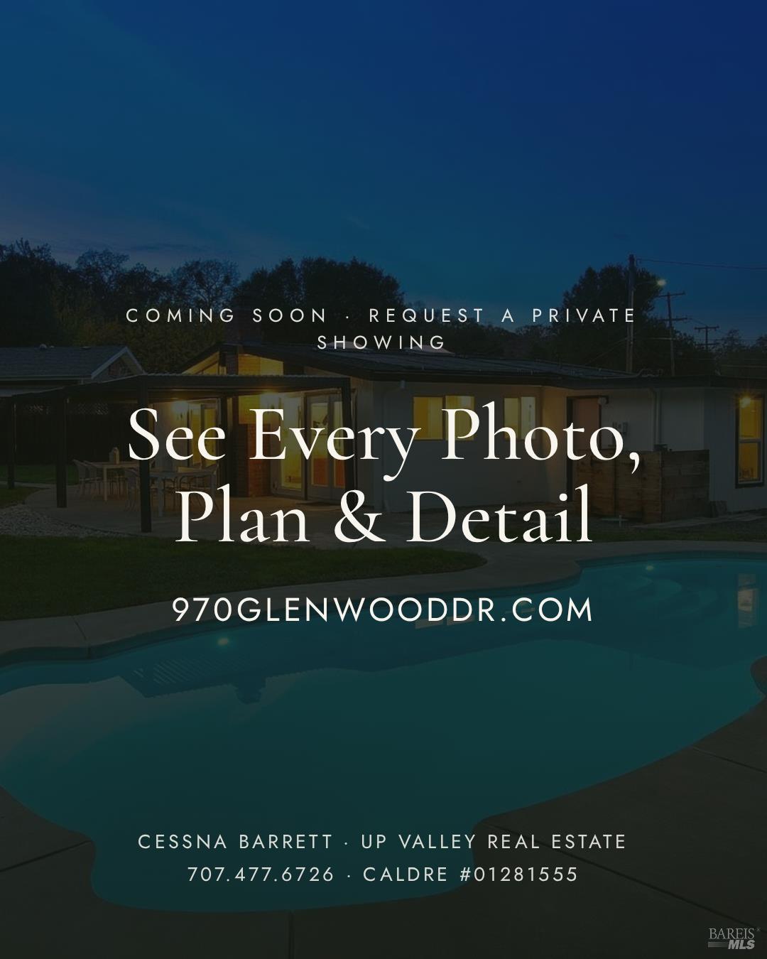 970 Glenwood Drive Sonoma CA 95476