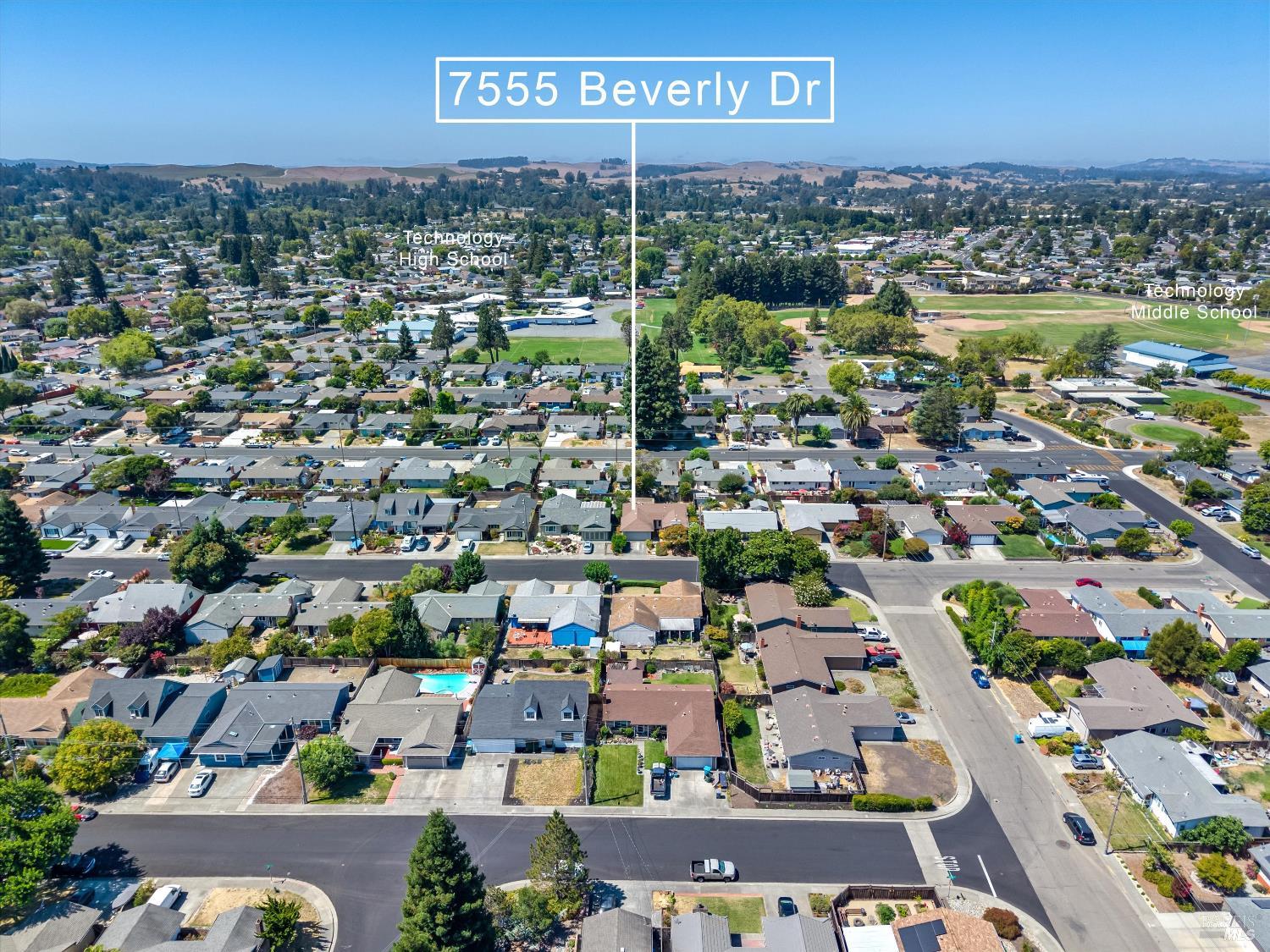 7555 Beverly Drive Rohnert Park CA 94928