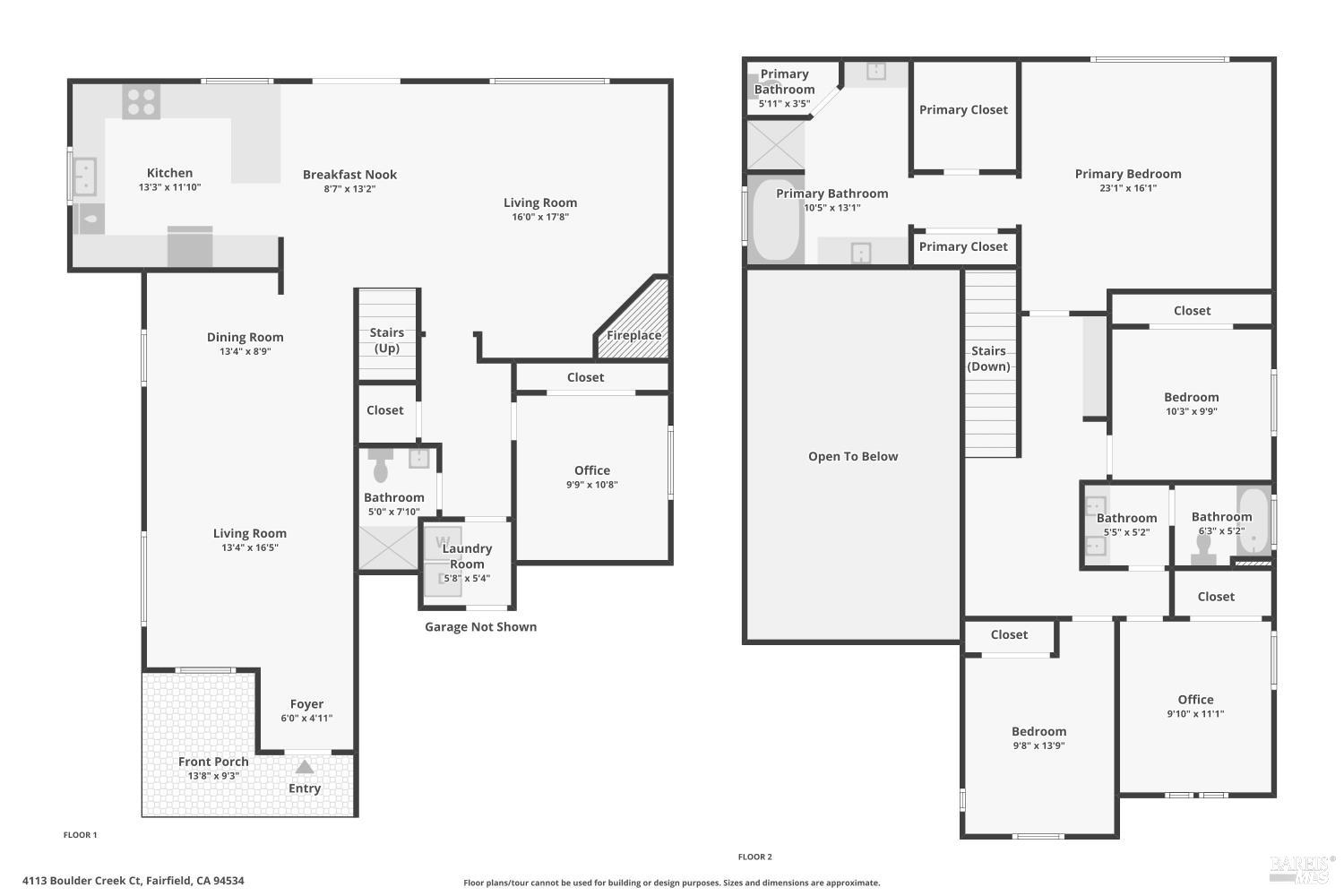 4113 Boulder Creek Court Fairfield CA 94534