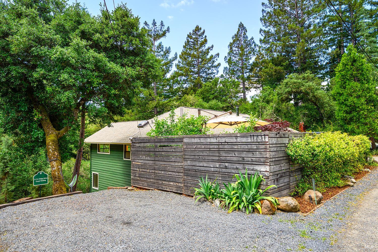 11731 Ridge Drive Guerneville CA 95446