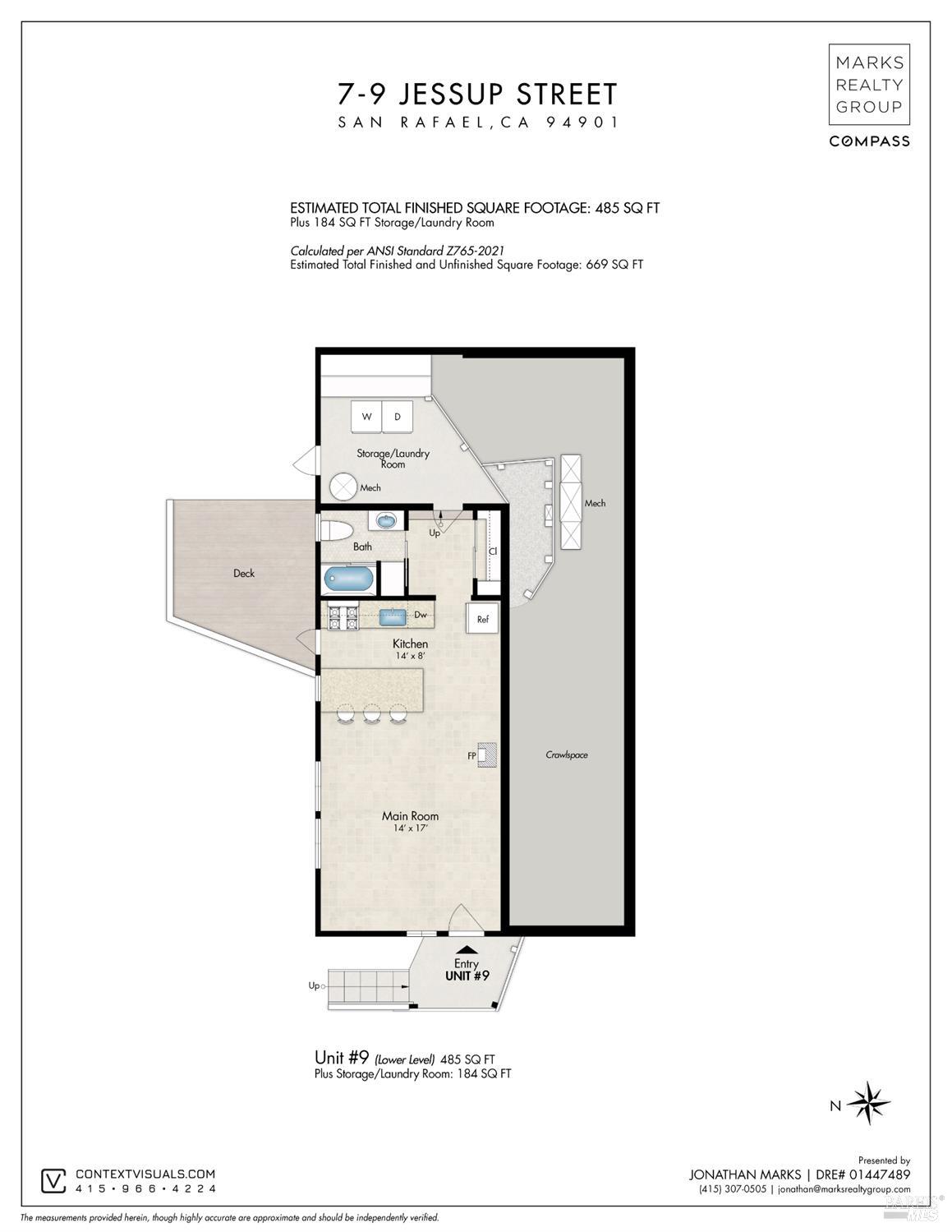 7-9 Jessup Street San Rafael CA 94901