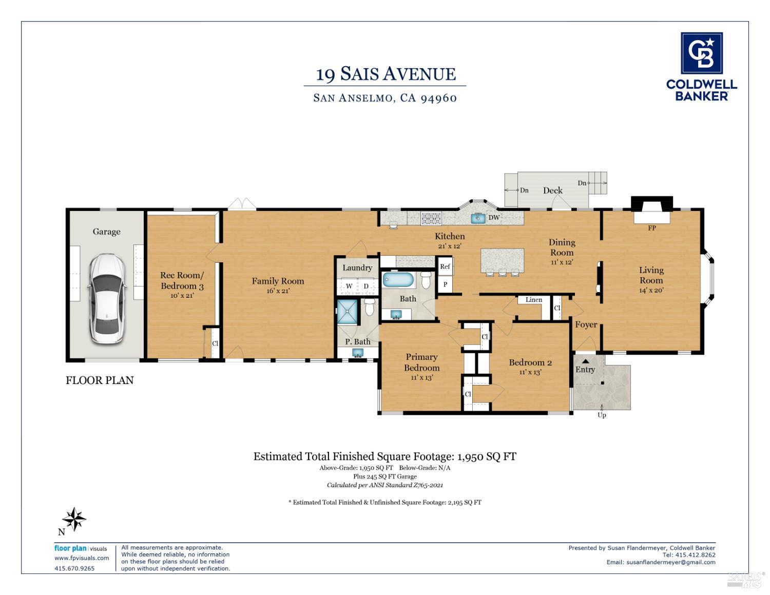 19 Sais Avenue San Anselmo CA 94960