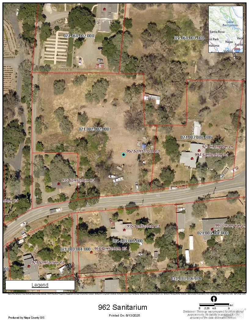 962 Sanitarium Road Deer Park CA 94576