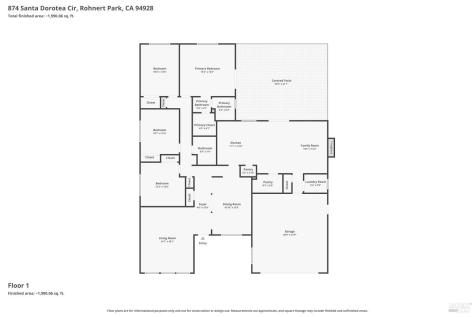 874 Santa Dorotea Circle Rohnert Park CA 94928