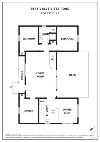 9545 Valle Vista Road Forestville CA 95436