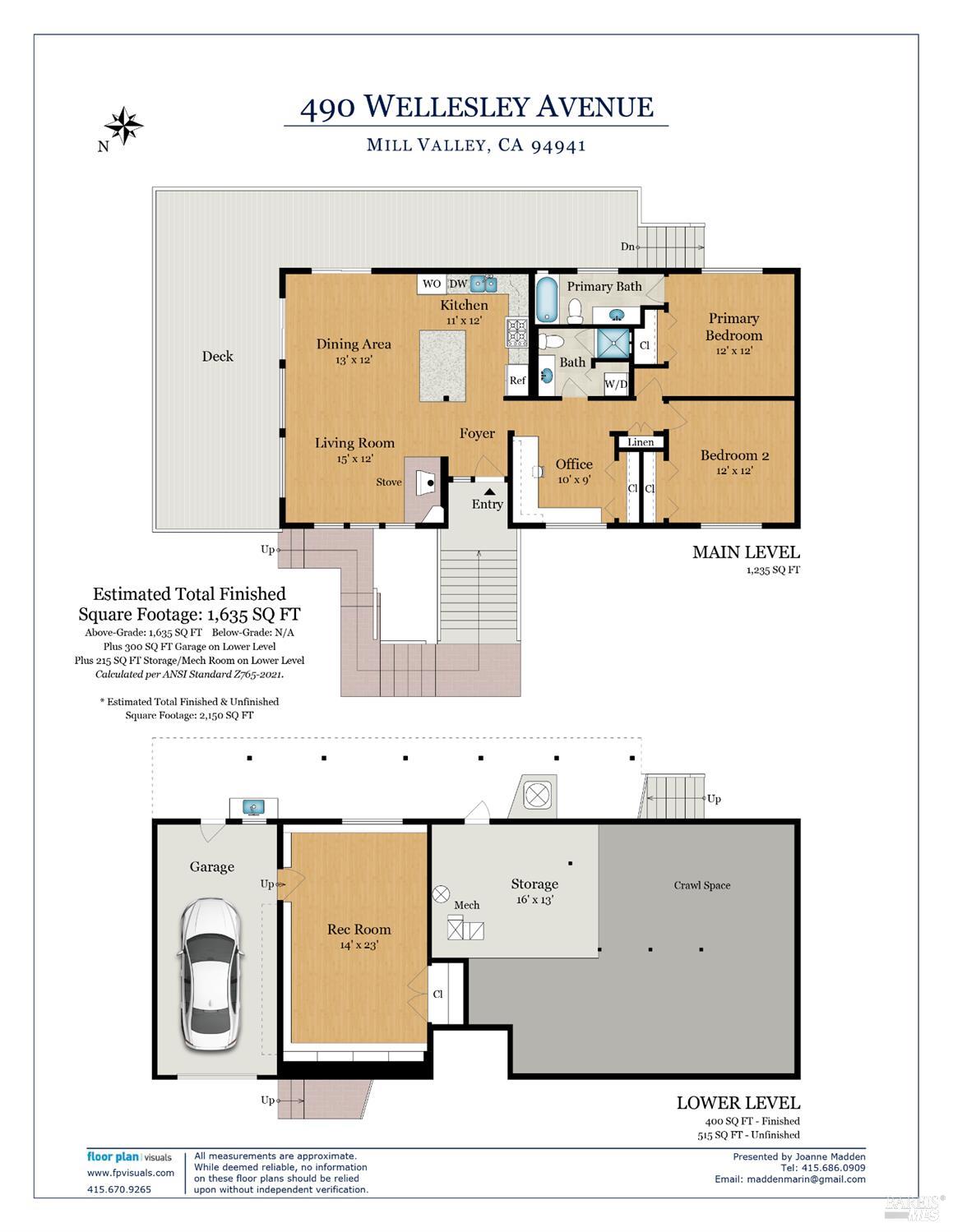 490 Wellesley Avenue Mill Valley CA 94941