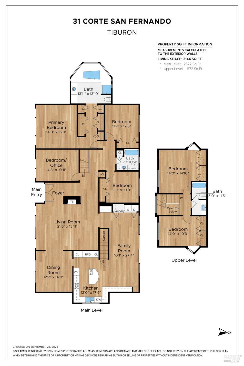 31 Corte San Fernando Tiburon CA 94920