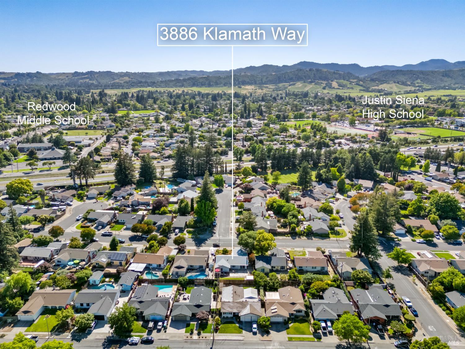 3886 Klamath Way Napa CA 94558