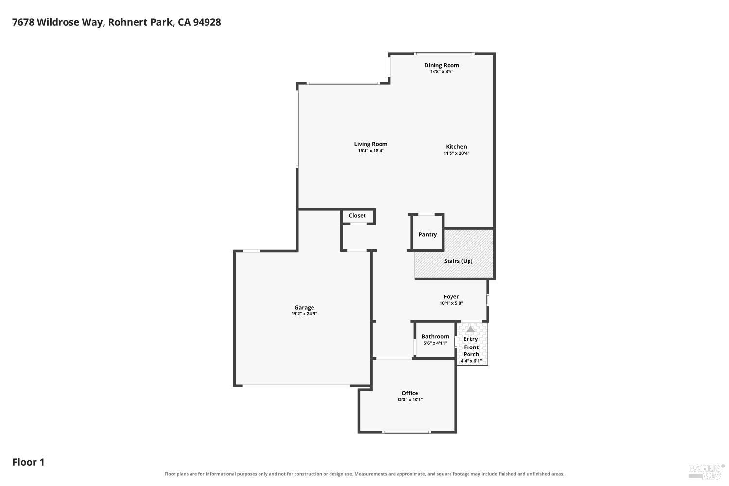 7678 Wildrose Way Rohnert Park CA 94928