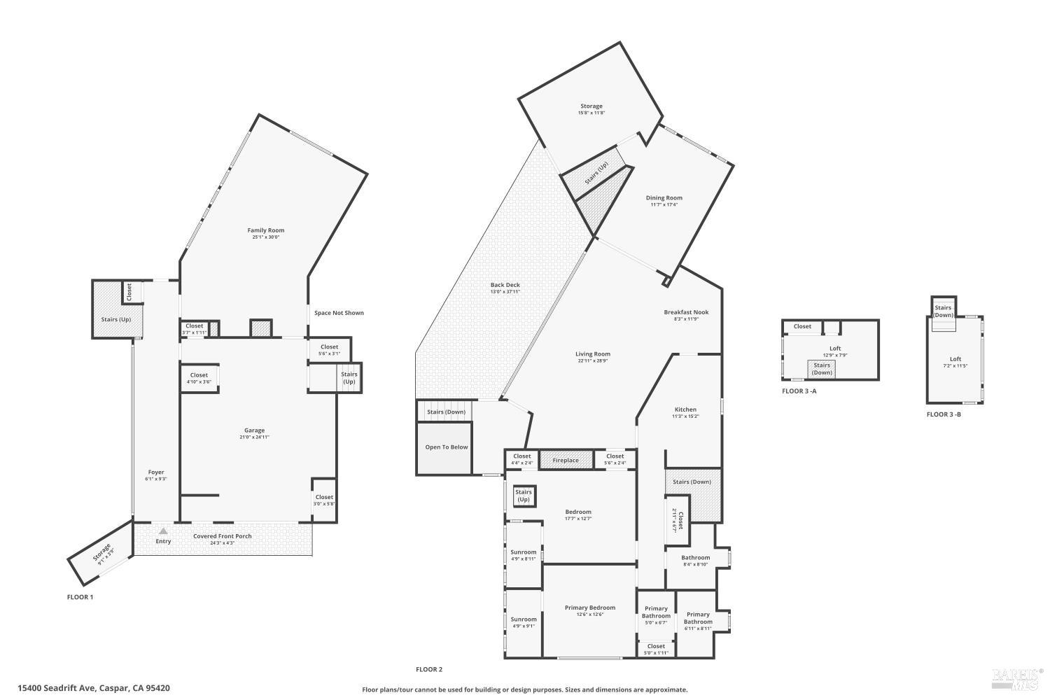 15400 Seadrift Avenue Caspar CA 95420