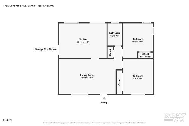 4755 Sunshine Avenue Santa Rosa CA 95409