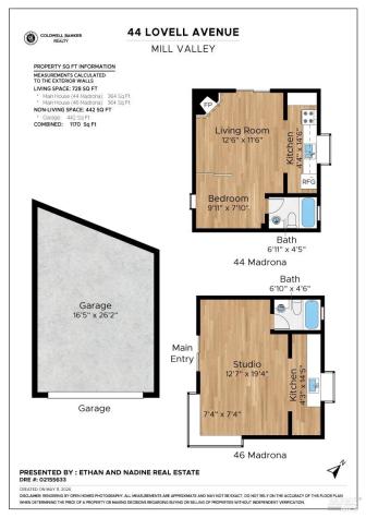44-46 Madrona Street Mill Valley CA 94941