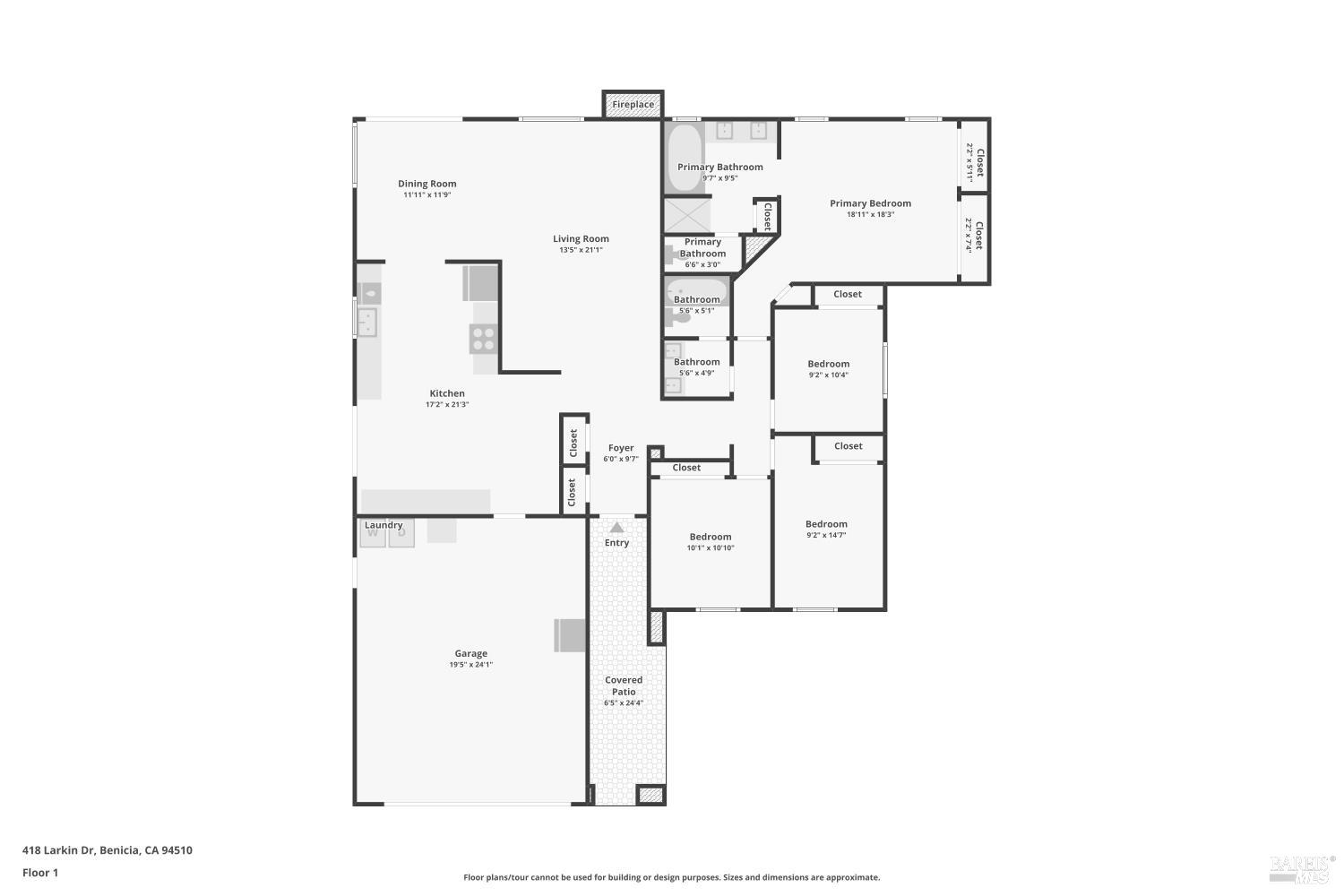 418 Larkin Drive Benicia CA 94510