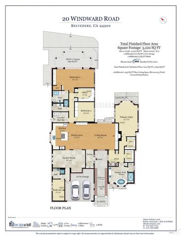 20 Windward Road Belvedere CA 94920