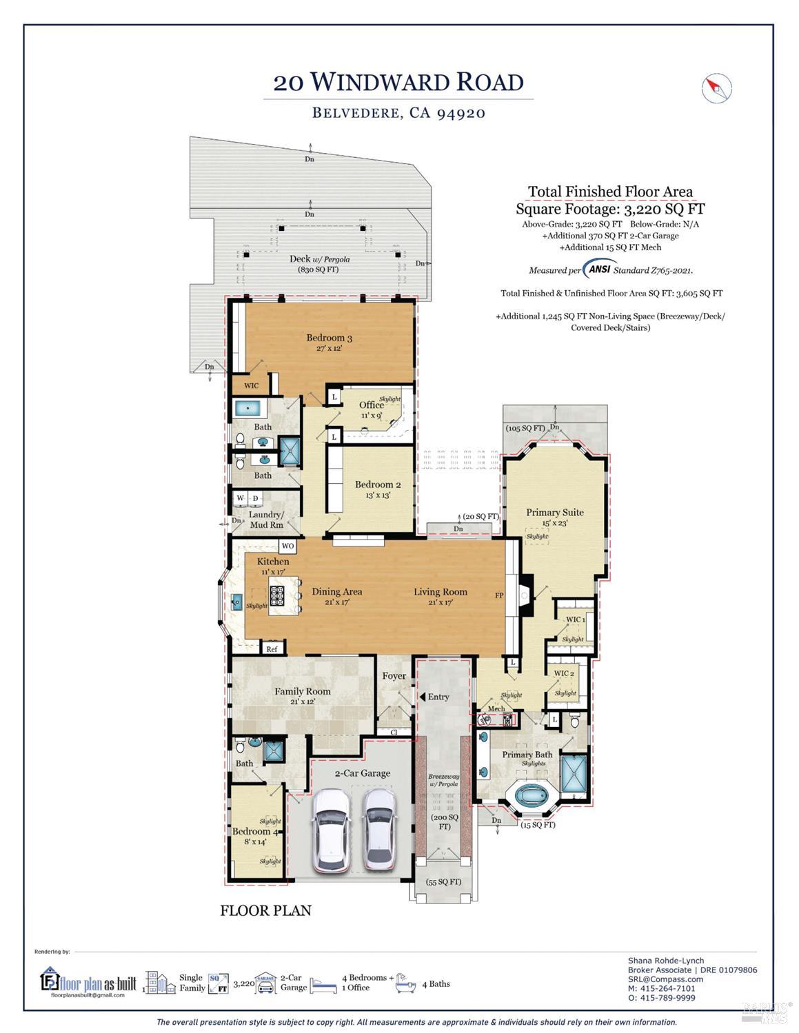 20 Windward Road Belvedere CA 94920