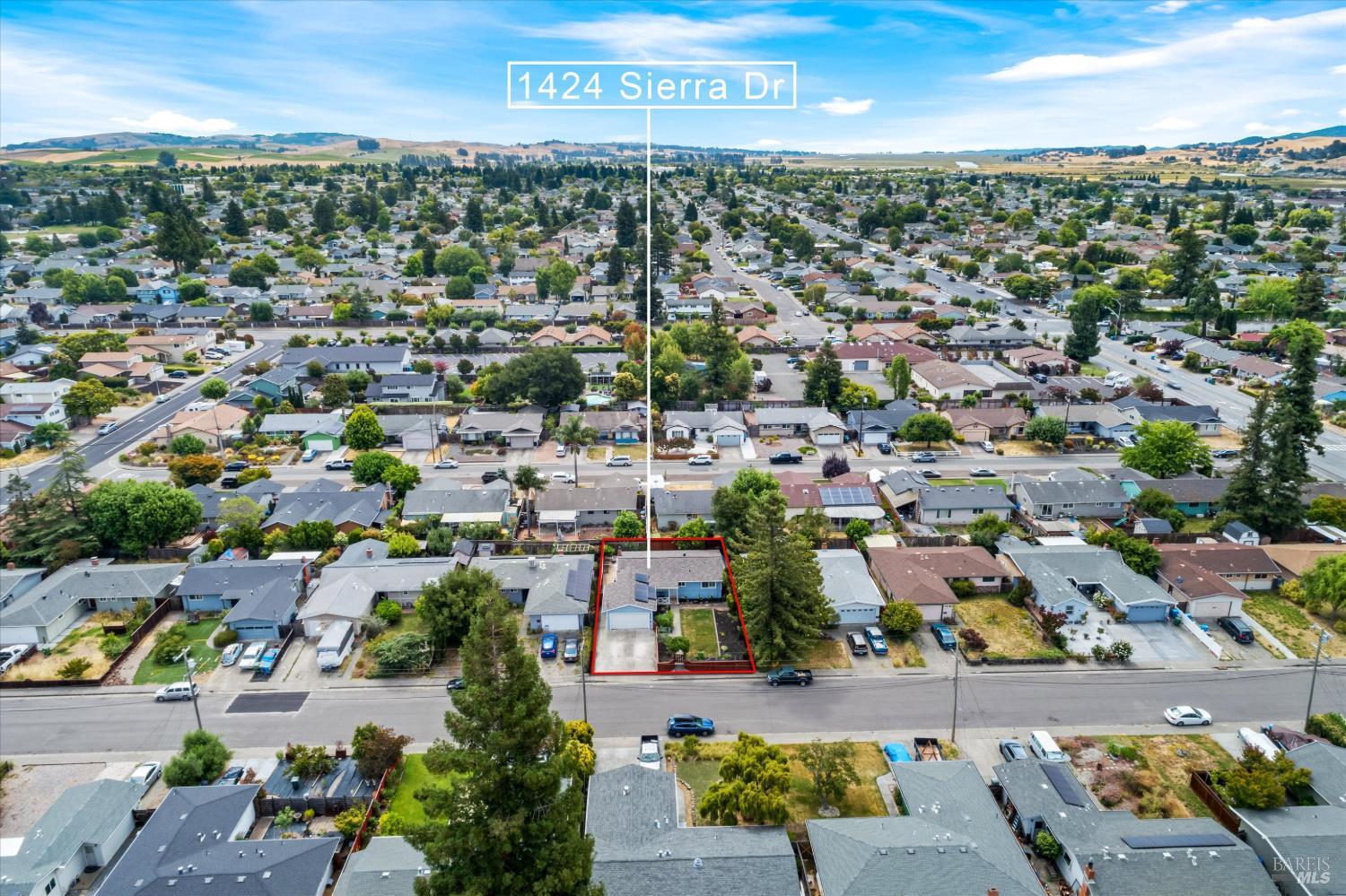 1424 Sierra Drive Petaluma CA 94954