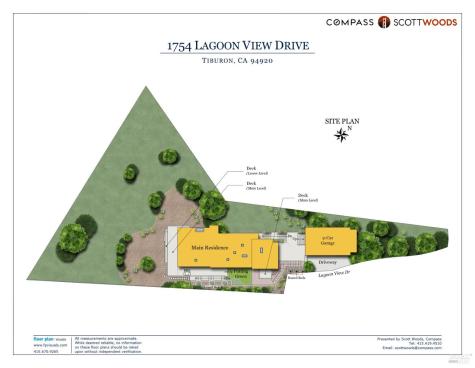 1754 Lagoon View Drive Tiburon CA 94920