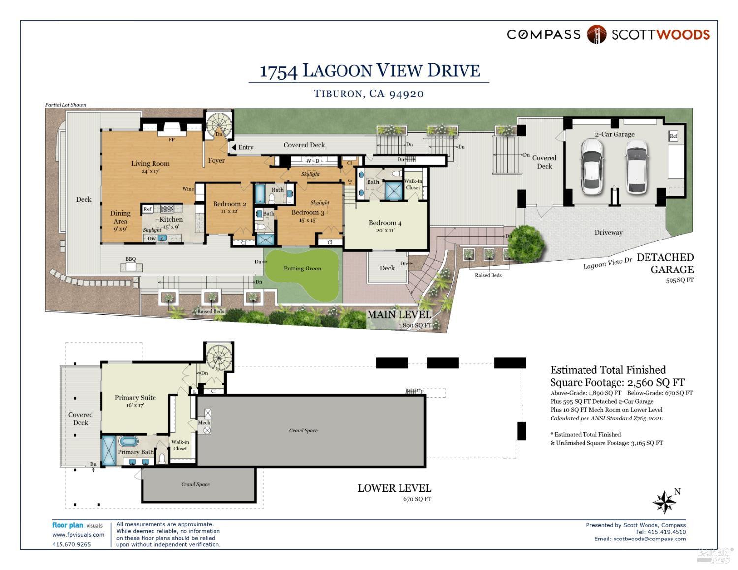 1754 Lagoon View Drive Tiburon CA 94920