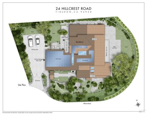 24 Hillcrest Road Tiburon CA 94920