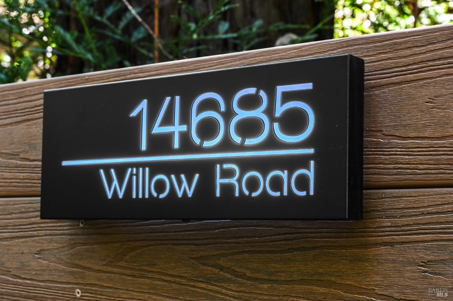 14685 Willow Road Guerneville CA 95446