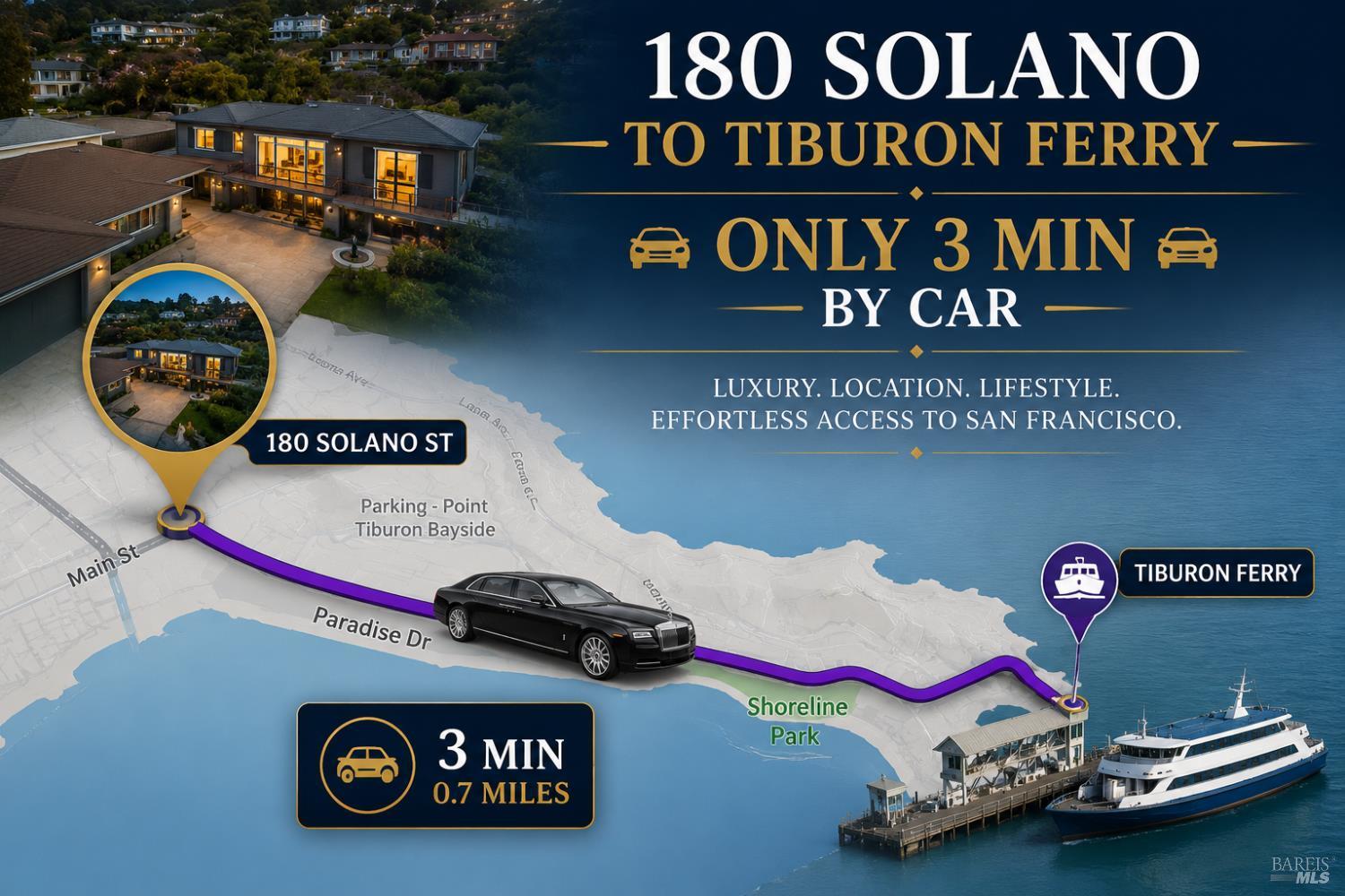 180 Solano Street Tiburon CA 94920