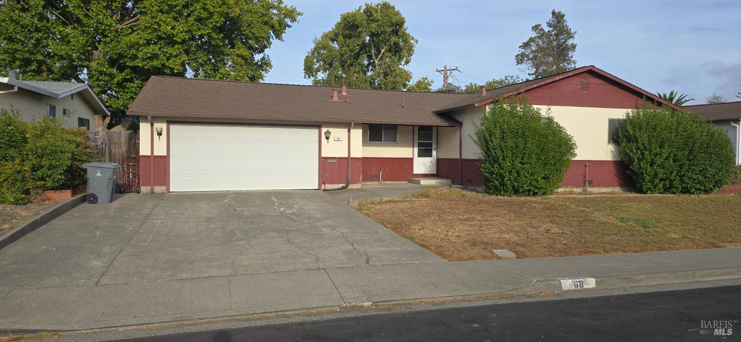 68 Alma Drive Rohnert Park CA 94954