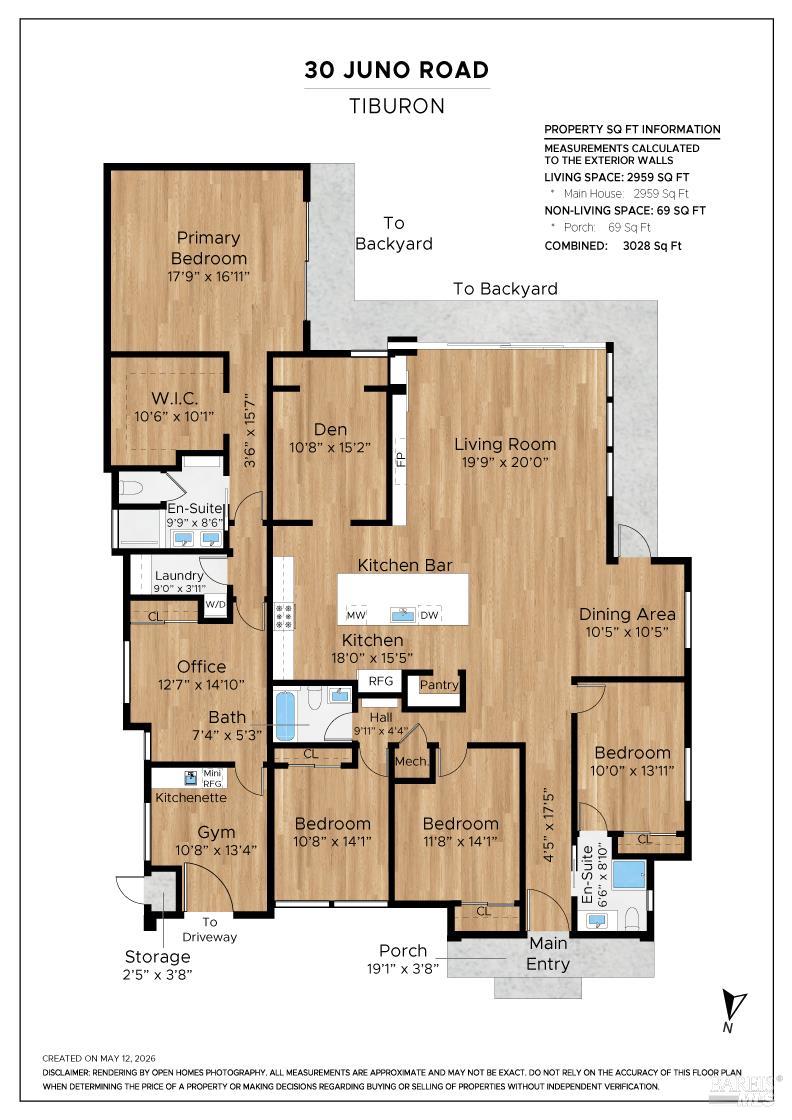 30 Juno Road Tiburon CA 94920