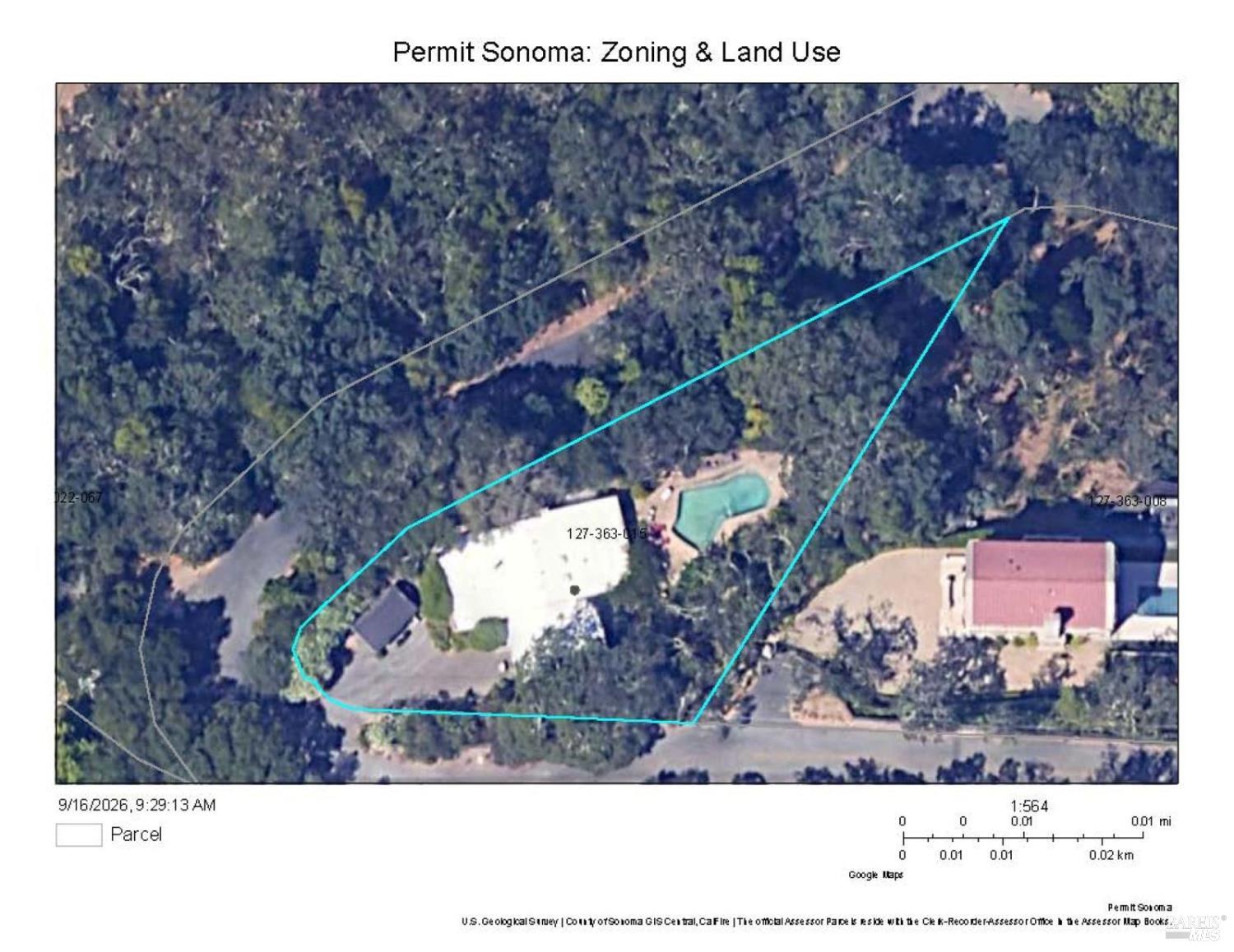 1543 Ridge Road Sonoma CA 95476