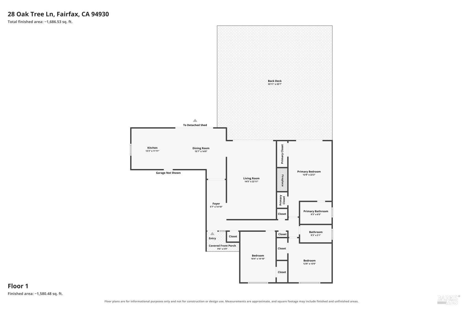 28 Oak Tree Lane Fairfax CA 94930