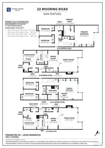 22-22A Mooring Road San Rafael CA 94901