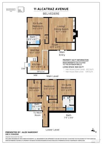 11 Alcatraz Avenue Belvedere CA 94920