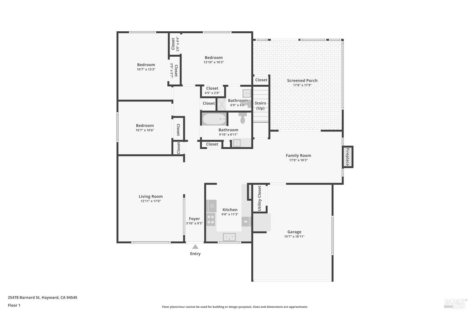 25478 Barnard Street Hayward CA 94545
