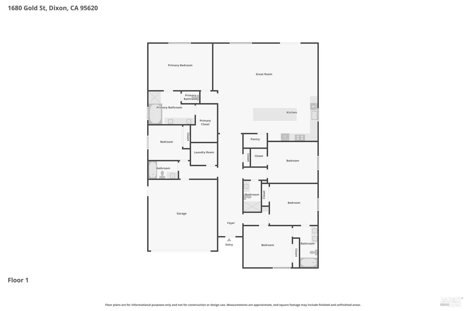1680 Gold Street Dixon CA 95620