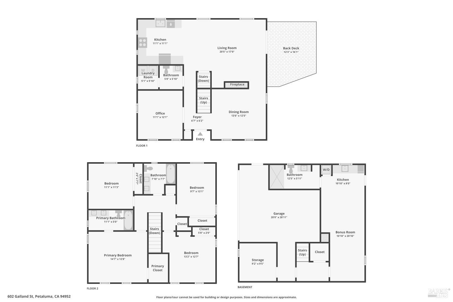602 Galland Street Petaluma CA 94952