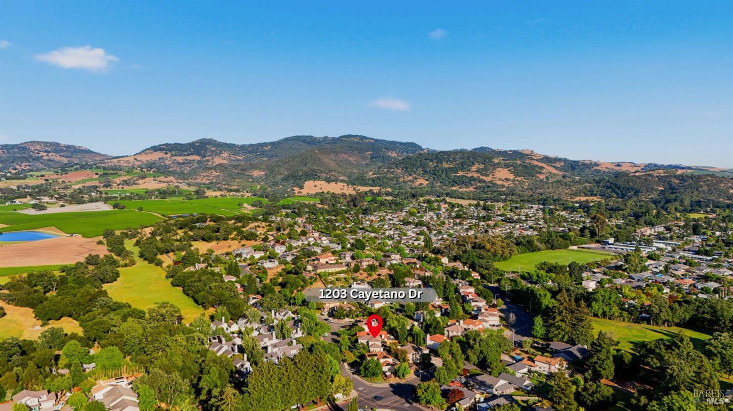 1203 Cayetano Drive Napa CA 94559
