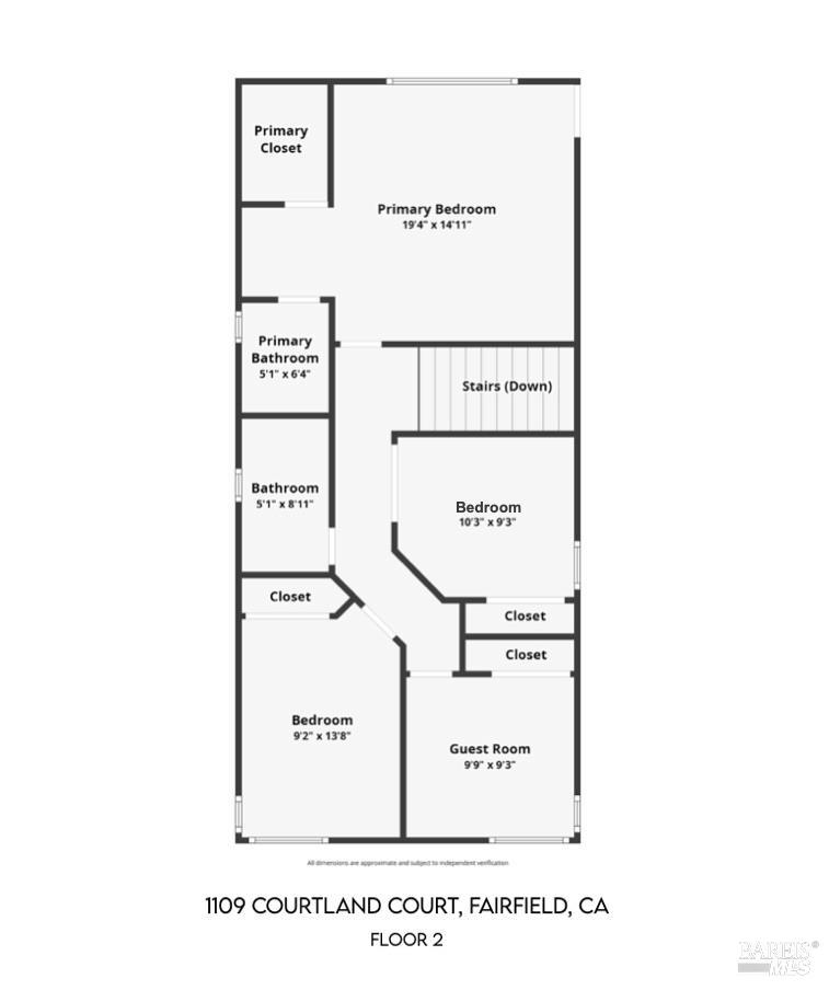 1109 Courtland Court Fairfield CA 94534
